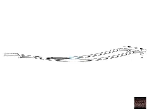 Inter-Fab Techni-Spring Jump Stand Spring Assembly & Mounting Hardware | 6' Copper Vein | TSS-6-4