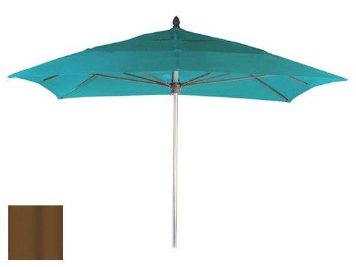 Ledge Lounger Select Umbrella | 11' Octagon 2" Champagne Bronze Pole | Standard Fabric Colors | LL-U-S-110PP-CB-STD
