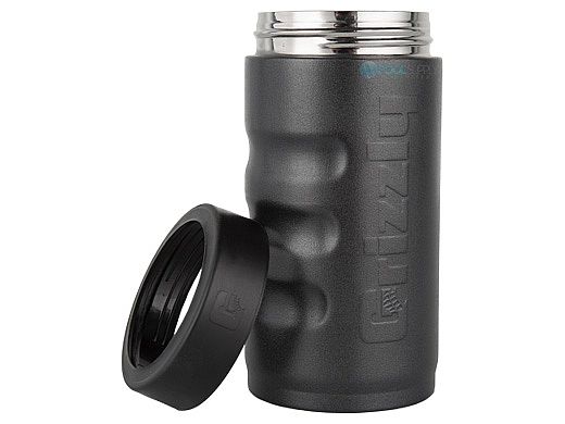 Grizzly Stainless Steel Grip Pounder 16 oz | Textured Charcoal Finish | 450064
