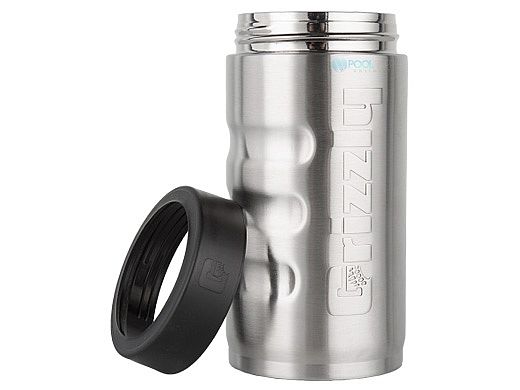 Grizzly Stainless Steel Grip Pounder 16 oz | Brushed Stainless Finish | 450065