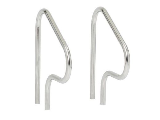 S.R.Smith 30" Figure 4 Residential Handrail Pair | 316 Marine Grade Stainless Steel | 1.90" OD | .065" Wall | F4H-100-MG