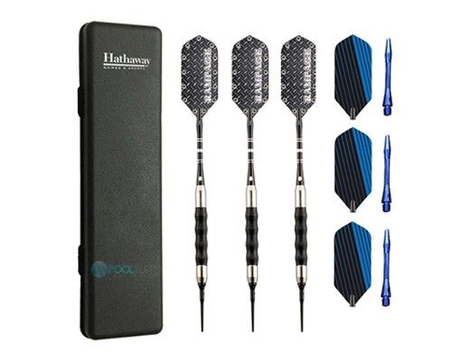 Hathaway Rampage Sure Grip Soft Tip Darts | Set of 3 | NG1054 BG1054
