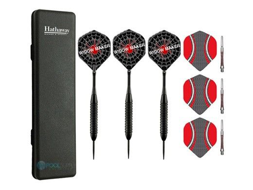 Hathaway Widow Maker Steel Tip Darts | Set of 3 | NG1055 BG1055