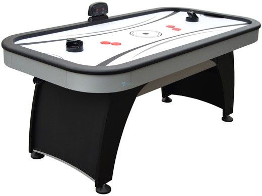 Hathaway Silverstreak 6-Foot Air Hockey Table with LED Scoring | NG1029H BG1029H