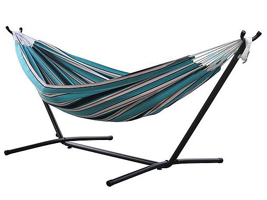 Vivere Sumbrella Hammock with Stand | 9-Foot Surfside | C9SUNT