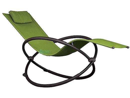 Vivere Orbital Lounger | Green Apple | ORBL1-GA