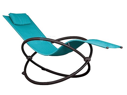 Vivere Orbital Lounger | True Turquoise | ORBL1-TT