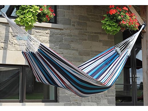 Vivere Single Brazilian Hammock | Denim | BRAZ112
