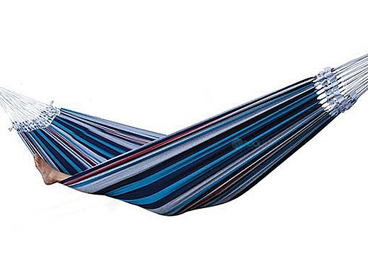 Vivere Double Brazilian Hammock | Denim | BRAZ212