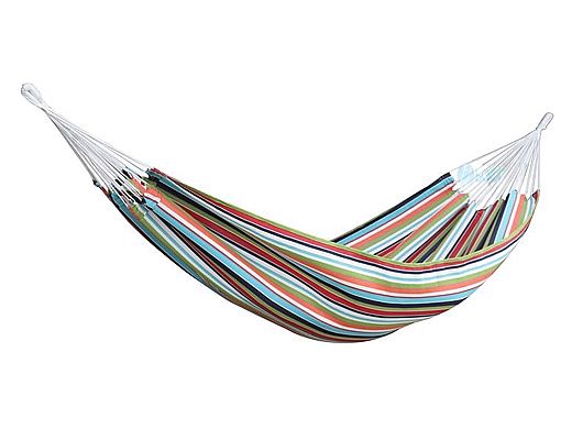 Vivere Double Brazilian Sunbrella Hammock | Carousel Confetti | BZSUN07