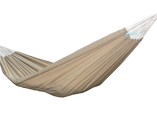 Vivere Double Brazilian Sunbrella Hammock | Sand | BZSUN11