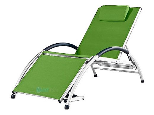 Vivere Dockside Sun Lounger | Green Apple | DKDSUN-GA
