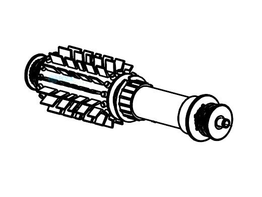 Aqua Products Wheel Tube Size 12 Split V1 Brush Included | 2 Per Pack | A38009PK