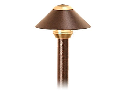 FX Luminaire BellaDonna Incandescent Path Light with 12" Riser | Desert Granite | 20W | BD-20-12R-DG