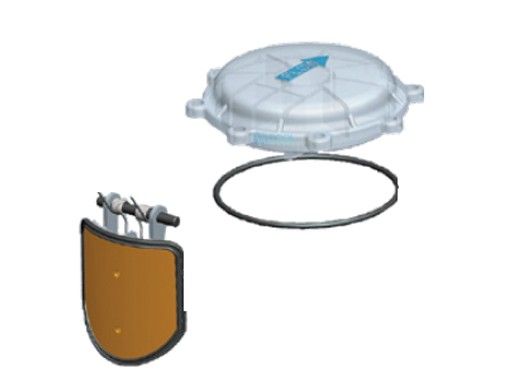 Custom Molded Check Valve Flapper Assembly With Cover | 25830-704-800