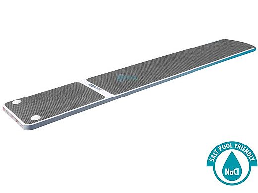 SR Smith TrueTread Series Diving Board | 8' White with Gray Top Tread | 66-209-578S2G
