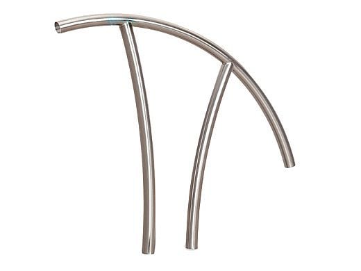 SR Smith Artisan Series Hand Rail Single | .065 Thickness Powder Coated Taupe 1.90" OD | ART-1001S-TP