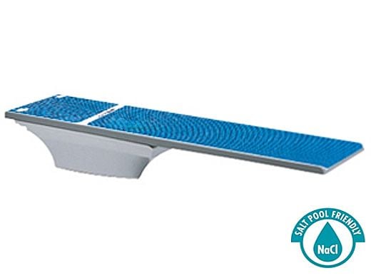 SR Smith Flyte-Deck II Stand with TrueTread Board Complete | 8' Radiant White with Blue Top Tread | 68-207-7382B