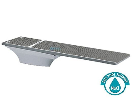 SR Smith Flyte-Deck II Stand with TrueTread Board Complete | 8' Radiant White with Gray Top Tread | 68-207-7382G