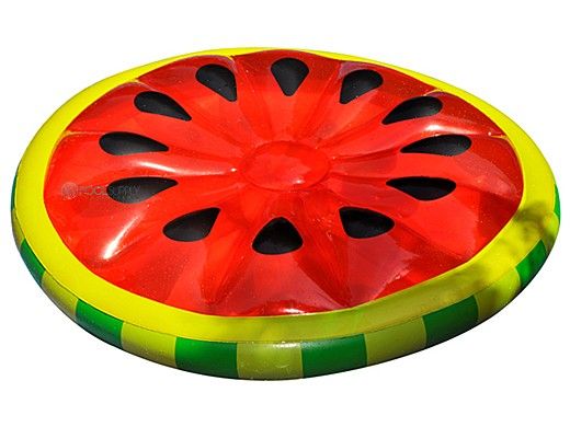Swimline Watermelon Slice Inflatable Floating 60" Island | 90544