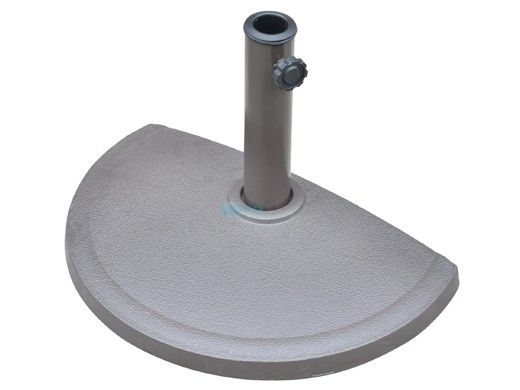 20 lb. Resin Half Round Umbrella Base | NU5420