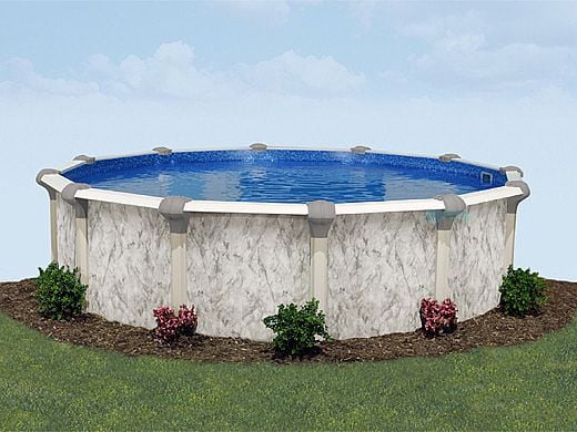 Tahoe 16' Round Above Ground Pool | Basic Package 54" Wall | 163485