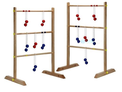 Hathaway Solid Wood Ladder Toss Game Set | BG3145