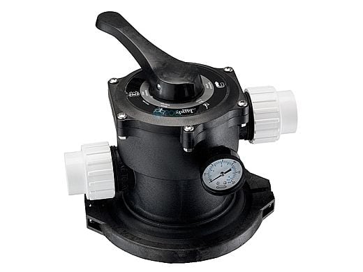 Jandy Pro Series 1.5" Top Mount Multiport Valve Kit with Clamp Assembly | SFTM-MPV