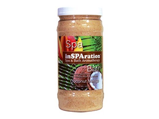 inSPAration Spa & Bath Aromatherapy Crystals | Coconut Mango | 19oz Jar | 741