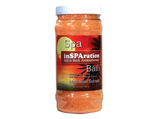 inSPAration Spa & Bath Aromatherapy Crystals | Hawaiian Sunset | 19oz Jar | 744