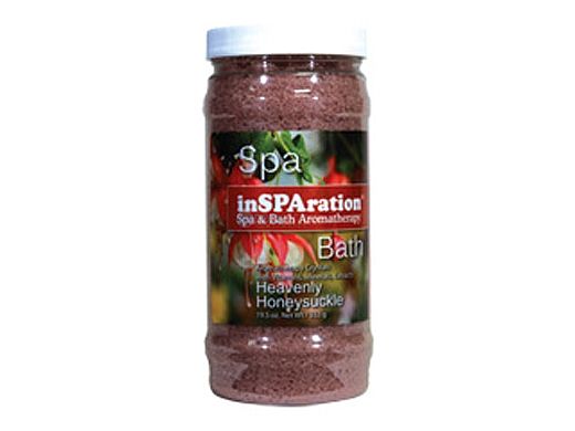 inSPAration Spa & Bath Aromatherapy Crystals | Heavenly Honeysuckle | 19oz Jar | 745