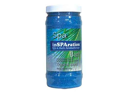 inSPAration Spa & Bath Aromatherapy Crystals | Tropical Island | 19oz Jar | 752