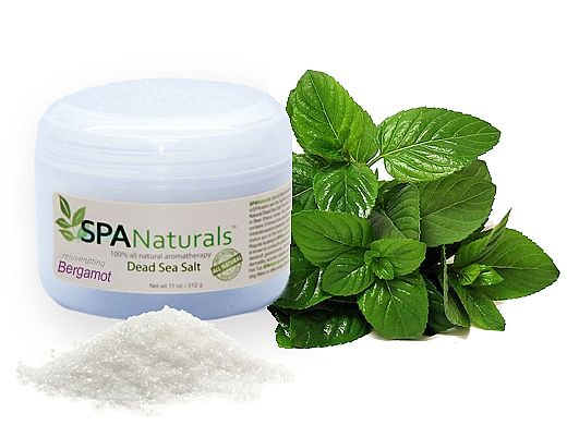 inSPAration Spa Naturals Dead Sea Salt Crystals | Bergamot | 11oz | 594