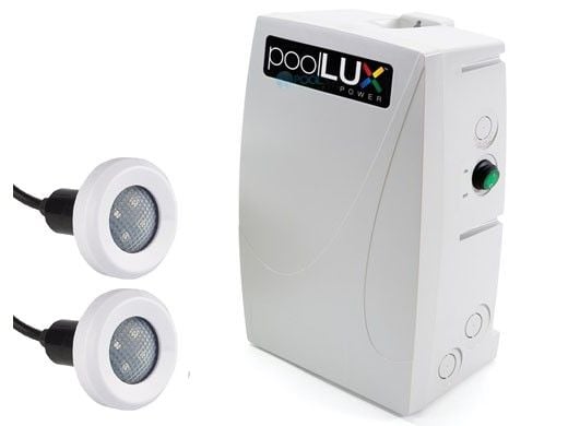 SR Smith poolLUX Power Lightning Control System | 60 Watt Transformer | Includes 2 Treo Light Kit | 2TR-PLX-PW60