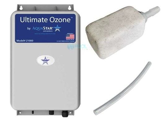 AquaStar Ultimate Ozone Corona Discharge Pump Kit | up to 40,000 gallons | .28 Amps 110/120 Volts | U3000