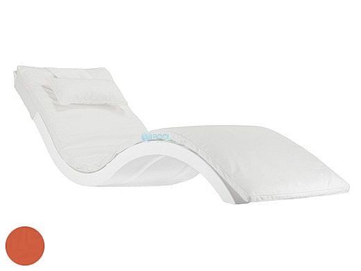 Ledge Lounger Signature Collection Chaise Cushion with Pillow | Premium 1 Color Tuscan | LL-SG-C-CP-P1-4677