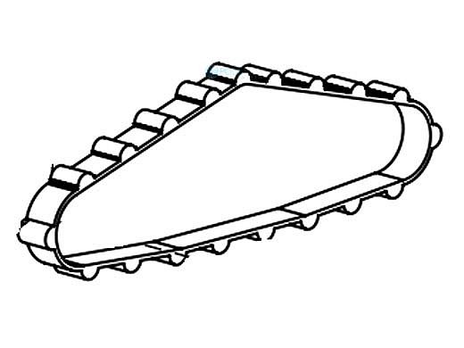 Aqua Products Drive Track, Standard | Gray | 3201G