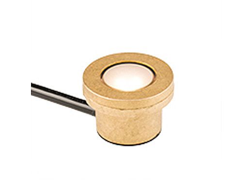 FX Luminaire LP 1LED Underwater Light | Zone Dimming | Natural Brass | LP-ZD-1LED-BS