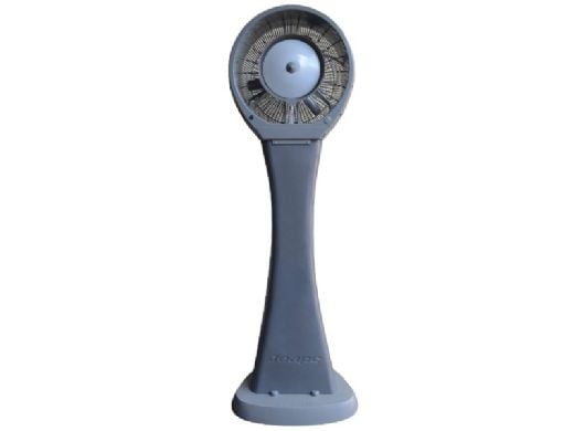 EcoJet Hurricane Stand Alone Misting Fan | 26 Gallon Reservoir | 1,500 Sq. Ft. Cooling Area | Grey | LVP-040201