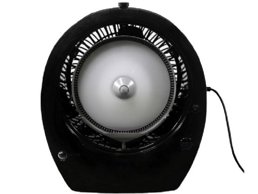 EcoJet Bob Tabletop Misting Fan | 2 Gallons Reservoir | 400 Sq. Ft. Cooling Area | Black | LVP-020303