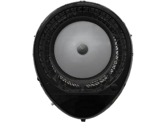 EcoJet Cyclone Wall Mount Misting Fan | Requires Water Line | 110V-60hz | 800 Sq. Ft. Cooling Area | Black | LVP-030103
