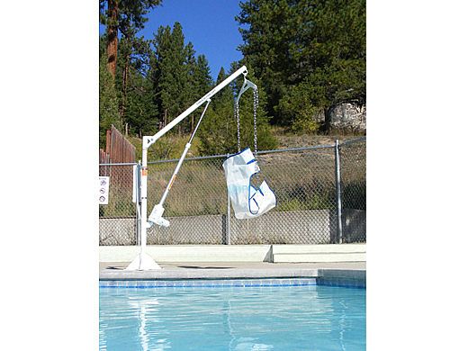 Aqua Creek Power EZ Pool Lift | Boat Access | No Anchor | F-333PEZNA