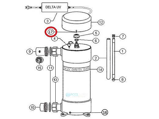 Delta Ultraviolet Bonnet Screw | 40-06013