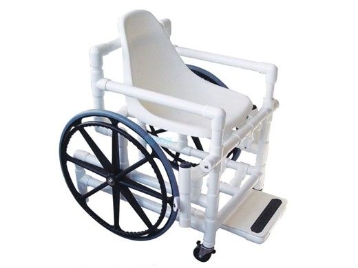 Aqua Creek 21" Pool Access Chair | Plastic Seat | F-520WSPPS