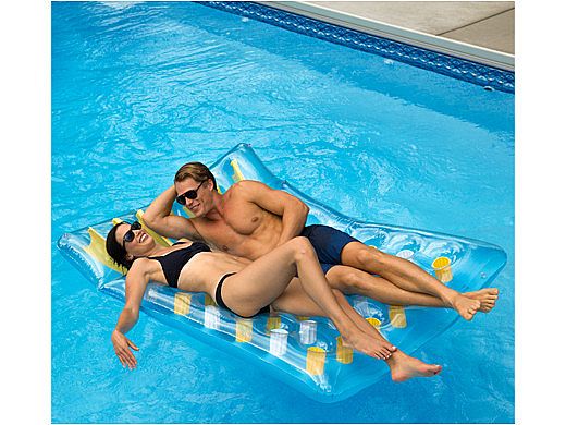Ocean Blue Saint-Tropez Twin Tanner Pool Lounger | 950410