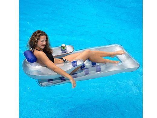 Ocean Blue Chaise Pool Lounger | Deep Blue | 950414