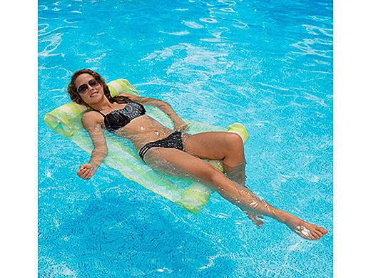 Ocean Blue Key West Water Hammock Pool Lounger | Lime | 950431