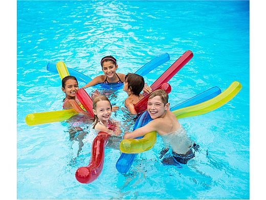 Ocean Blue Water Worms Inflatable Noodles | 950456