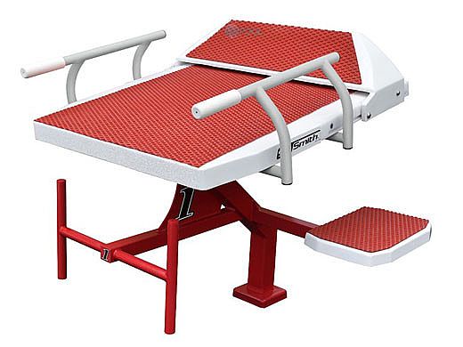 SR Smith Velocity Single Post Mid-Range Starting Platform with TrueTread without Track Start | VELOMR-TA