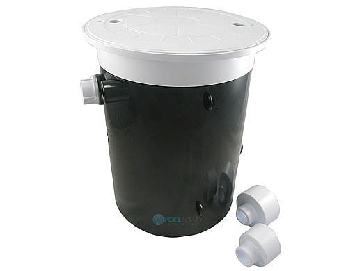 CMP AquaLevel&trade; Automatic Water Leveler for New Construction Only | Round Tan Lid & Collar | 25504-109-000